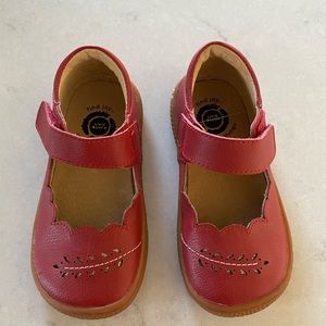 Livie and Luca red Mary Janes